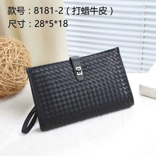 designer's latest waxed leather noble woven men's and women's clutch bag classic design original leather original version of
designer's latest waxed leather noble woven men's and women's clutch bag classic design original leather original version of