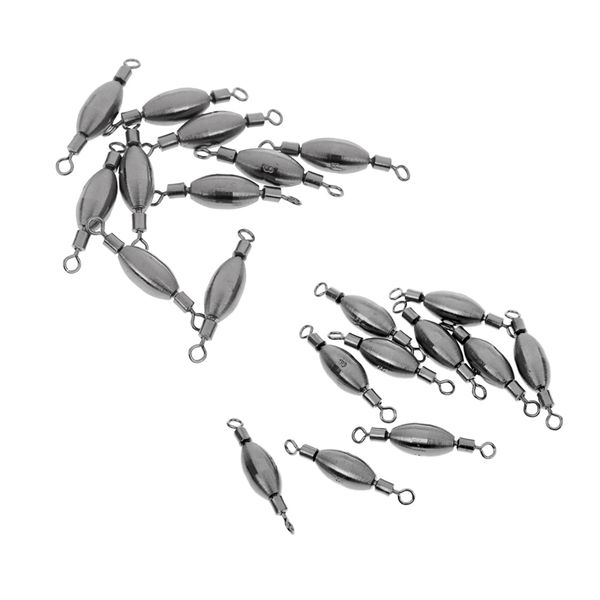 20pcs copper quick sinker fishing swivels rolling barrel swivels 0.5/0.3 practical and eco-friendly suitable for any waters
20pcs copper quick sinker fishing swivels rolling barrel swivels 0.5/0.3 practical and eco-friendly suitable for any waters