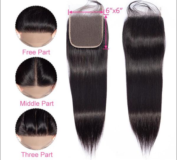 6x6 malaysian straight closure human hair middle 3 part lace closure bleached knots with baby hair, Black;brown
6x6 malaysian straight closure human hair middle 3 part lace closure bleached knots with baby hair, Black;brown