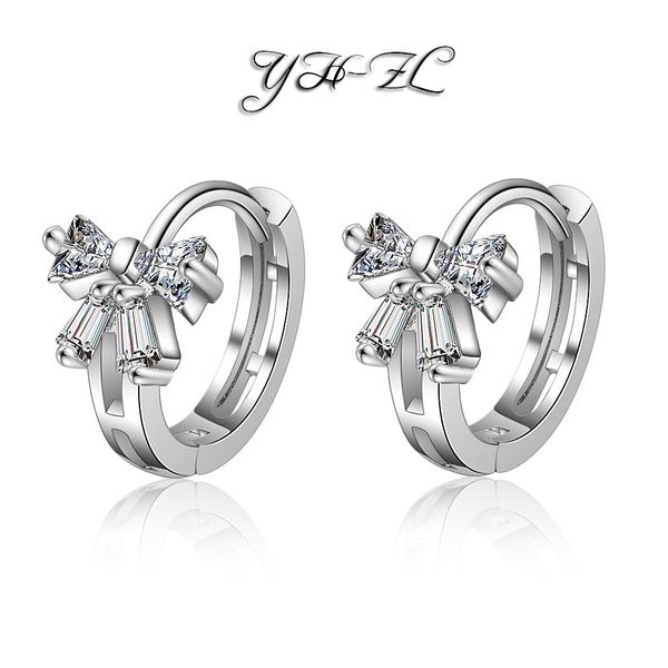 yh-zl literary zircon bow-knot hoop earrings 925 sterling silver earrings for women oorbellen
yh-zl literary zircon bow-knot hoop earrings 925 sterling silver earrings for women oorbellen