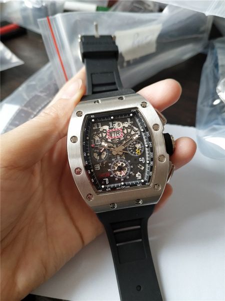 automatic mechanical men's watch japan west iron city movement natural rubber watchband size 50x45mm 316 watchcase skeleton face rm01, Slivery;golden
automatic mechanical men's watch japan west iron city movement natural rubber watchband size 50x45mm 316 watchcase skeleton face rm01, Slivery;golden