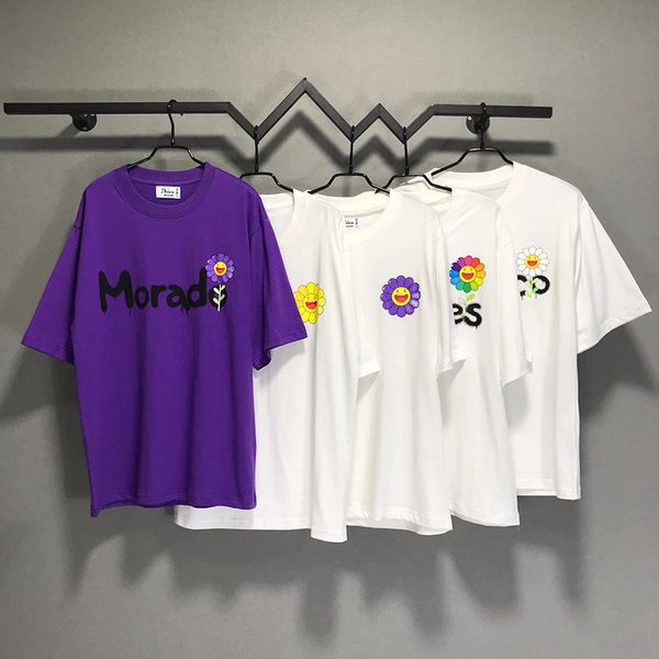 sun flower j balvin takashi murakami t-shirt men women couple tees oversized 100% cotton t shirt men, White;black
sun flower j balvin takashi murakami t-shirt men women couple tees oversized 100% cotton t shirt men, White;black