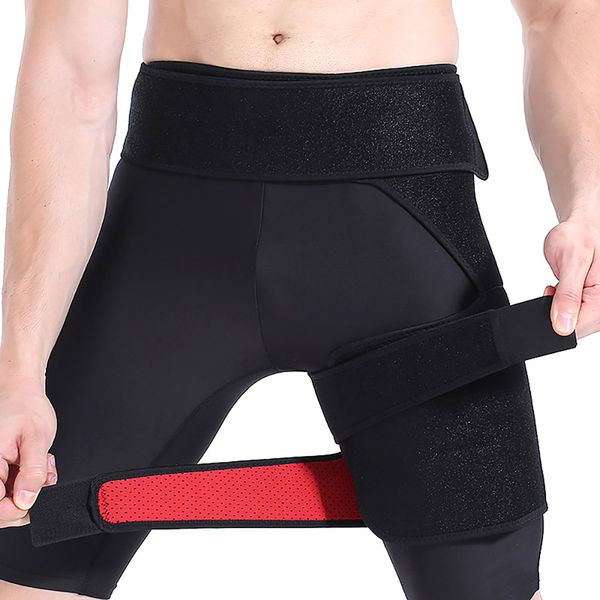 new buttocks protective gear outdoor adjustable protect thighs anti-muscle strain strap fastener slip resistant protective belt, Black
new buttocks protective gear outdoor adjustable protect thighs anti-muscle strain strap fastener slip resistant protective belt, Black