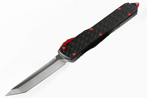 2019 New A8 Tactical Pocket Knife Double Action Automatic 7CR17 Blade Aluminum Alloy Handle Outdoor Camping EDC Best Gift Knives P831R
2019 New A8 Tactical Pocket Knife Double Action Automatic 7CR17 Blade Aluminum Alloy Handle Outdoor Camping EDC Best Gift Knives P831R