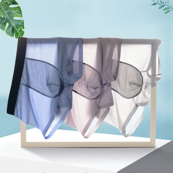 flying ice silk traceless men's solid color breathable underwear mesh underwear transparent men's boxer pants, Black;white
flying ice silk traceless men's solid color breathable underwear mesh underwear transparent men's boxer pants, Black;white