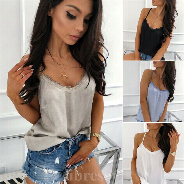 new fashion women clothes summer tank lace vest fashion camisole sleeveless casual, White
new fashion women clothes summer tank lace vest fashion camisole sleeveless casual, White