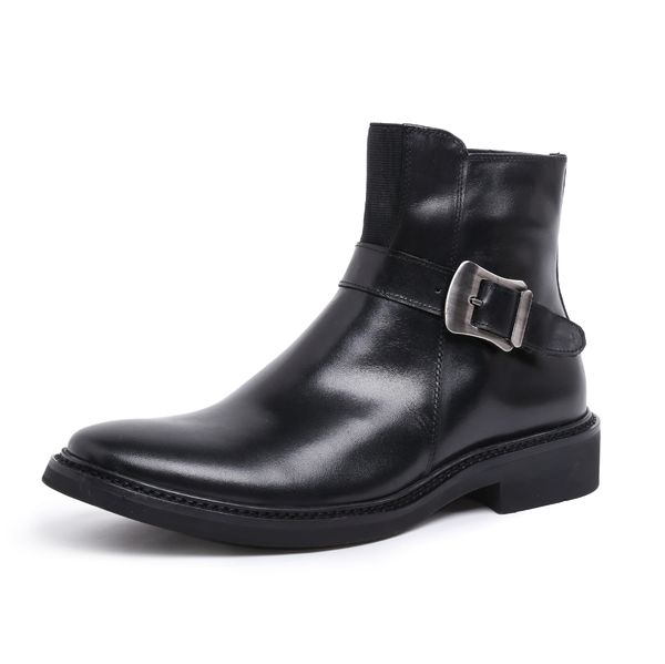 boots men round toe pure leather boots botas hombre black brown work shoes work formal wear short boots wedding shoes
boots men round toe pure leather boots botas hombre black brown work shoes work formal wear short boots wedding shoes