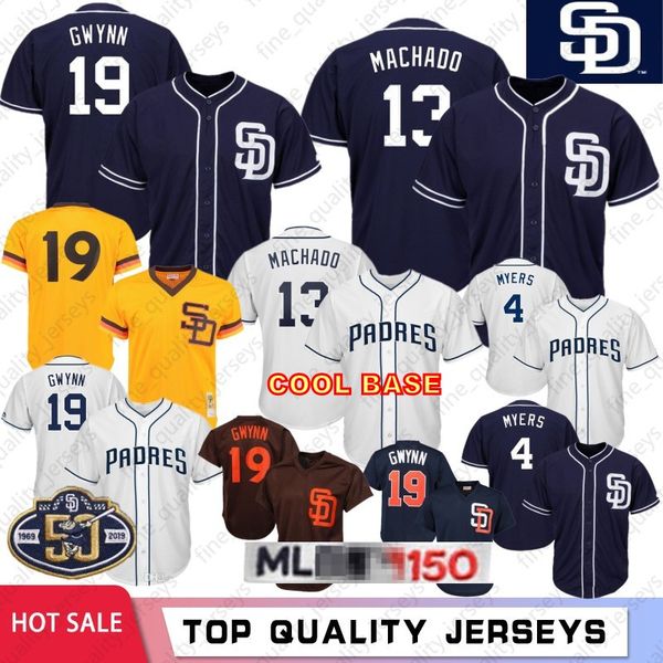 13 manny machado san diego 50th anniversary padres baseball jerseys 4 wil meyers 19 tony gwynn navy blue white cool base in stock, Blue;black
13 manny machado san diego 50th anniversary padres baseball jerseys 4 wil meyers 19 tony gwynn navy blue white cool base in stock, Blue;black