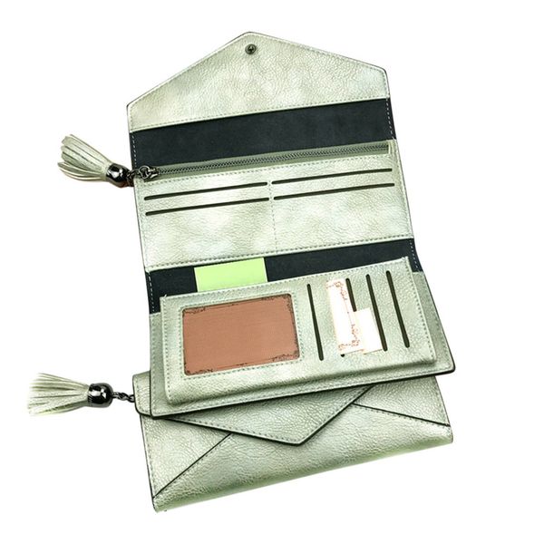 women long pu leather wallet purse coin money bag tassel trifold purses envelope wallet ka-best, Red;black
women long pu leather wallet purse coin money bag tassel trifold purses envelope wallet ka-best, Red;black