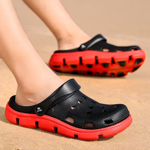 2020 summer men mule fashion sandals slippers for men garden shoes beach slides flip flops man male footwear, Black
2020 summer men mule fashion sandals slippers for men garden shoes beach slides flip flops man male footwear, Black
