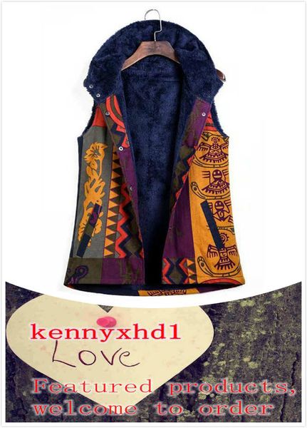 new large size women's cotton and linen printing plus velvet sleeveless hooded cotton vest warm and stylish, Black;white
new large size women's cotton and linen printing plus velvet sleeveless hooded cotton vest warm and stylish, Black;white