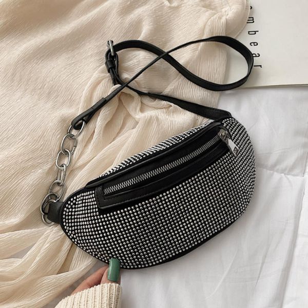 women fashion waist pack bum bag cool zipper fanny pack