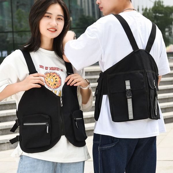 hip hop vest bag women tactics shoulder bags streetwear functional chest pack men chest rig bag black leisure waist pack
hip hop vest bag women tactics shoulder bags streetwear functional chest pack men chest rig bag black leisure waist pack