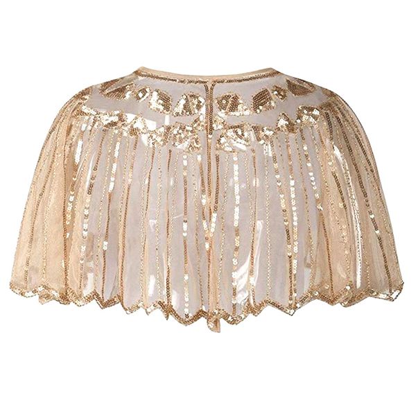 women shawl sequin decoration breathable for summer evening party performance sec88, Blue;gray
women shawl sequin decoration breathable for summer evening party performance sec88, Blue;gray