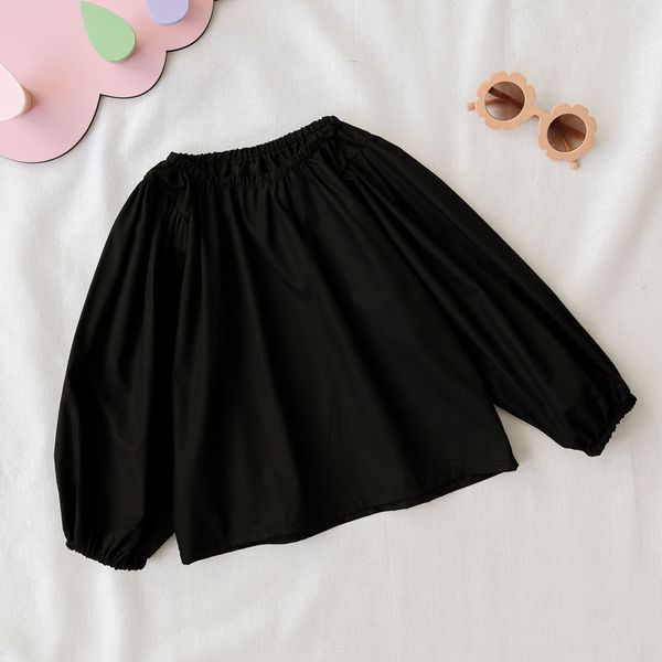 2020 spring casual solid clothes fashion long sleeve sweatshirt for girls children's sweatshirt, Black
2020 spring casual solid clothes fashion long sleeve sweatshirt for girls children's sweatshirt, Black
