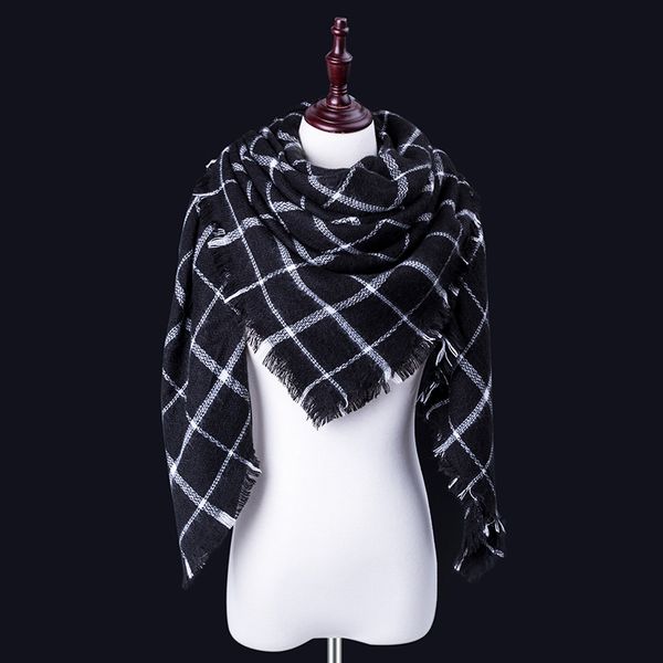 brand women scarf fashion plaid winter scarves for ladies cashmere shawls wraps warm neck triangle bandage pashmina, Blue;gray
brand women scarf fashion plaid winter scarves for ladies cashmere shawls wraps warm neck triangle bandage pashmina, Blue;gray