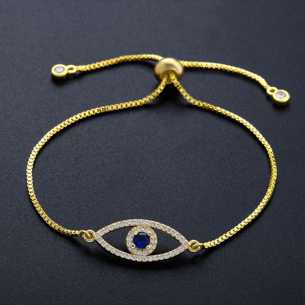 link, chain shiny blue zircon evil eye charm bracelet femme silver gold color copper link women bracelets & bangles jewelry, Black
link, chain shiny blue zircon evil eye charm bracelet femme silver gold color copper link women bracelets & bangles jewelry, Black