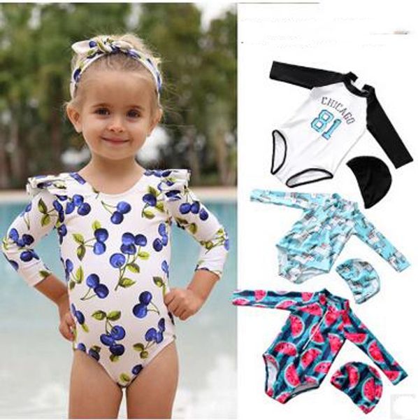 kids designer swimsuit girls cute printing one-piece bikini baby long sleeve one pieces swimwear summer beach fashion swim clothes zyq312, Black
kids designer swimsuit girls cute printing one-piece bikini baby long sleeve one pieces swimwear summer beach fashion swim clothes zyq312, Black