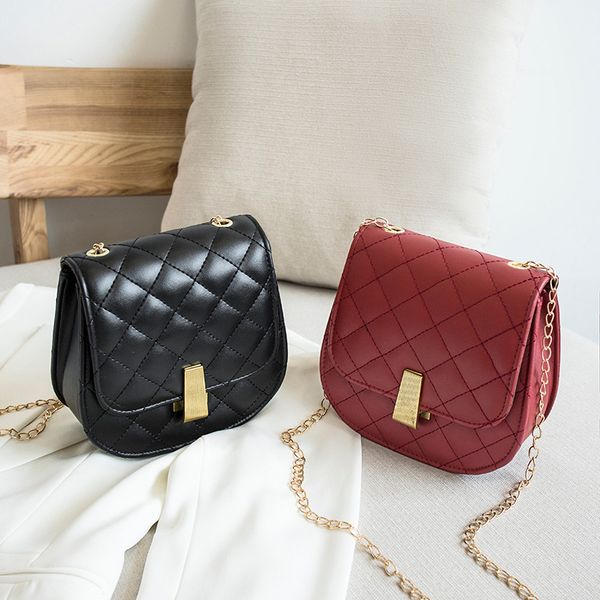 fashion pu women crossbody bag for women 2020 quilted chain saddle bags shoulder messenger bag for ladies cross body
fashion pu women crossbody bag for women 2020 quilted chain saddle bags shoulder messenger bag for ladies cross body