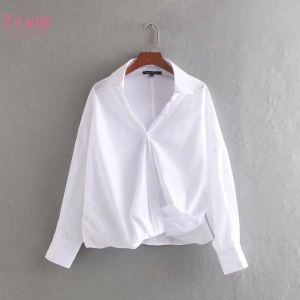 new women simply solid color long sleeve front knotted casual blouses shirts women office business buttons blusas ls3901, White
new women simply solid color long sleeve front knotted casual blouses shirts women office business buttons blusas ls3901, White