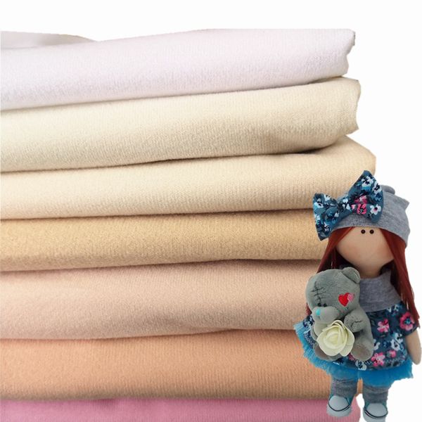 khaki doll skin fleece fabric tissu solid color plush cloth for sewing patchwork quilting filling cotton doll wig accessories, Black;white
khaki doll skin fleece fabric tissu solid color plush cloth for sewing patchwork quilting filling cotton doll wig accessories, Black;white