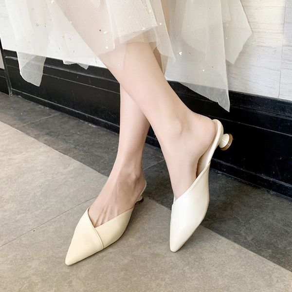 slippers low heels ladies mules shoes women casual heel slides trending comfortable sandale femme pointed, Black
slippers low heels ladies mules shoes women casual heel slides trending comfortable sandale femme pointed, Black