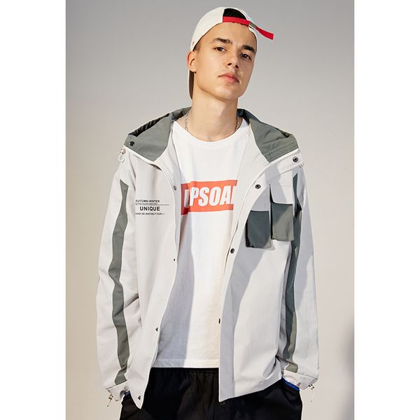 yasword new autumn jacket men 2019 loose jackets hooded windbreaker fashion coats, Black;brown
yasword new autumn jacket men 2019 loose jackets hooded windbreaker fashion coats, Black;brown