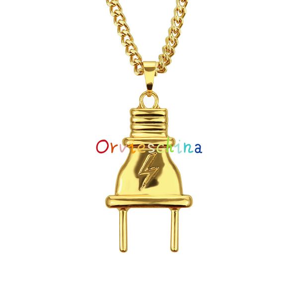 2020 designer necklace new 18k gold necklace hiphop hip-hop jewelry european and american original american plug plug pendant pendant, Black
2020 designer necklace new 18k gold necklace hiphop hip-hop jewelry european and american original american plug plug pendant pendant, Black