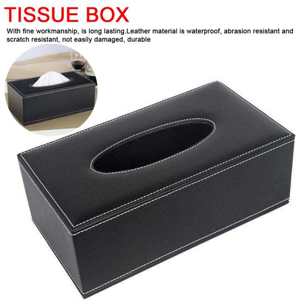 home pu leather large anti-moisture rectangular tissue paper napkin box case household office holder
home pu leather large anti-moisture rectangular tissue paper napkin box case household office holder