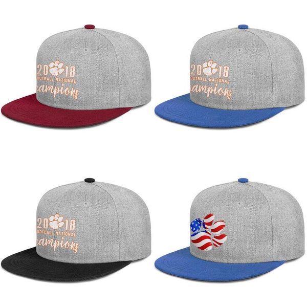 clemson tigers football logo usa flag mens and women flat edge trucker adjustable cap cool fashion baseball cute hats college football, Blue;gray
clemson tigers football logo usa flag mens and women flat edge trucker adjustable cap cool fashion baseball cute hats college football, Blue;gray