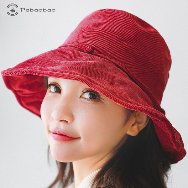 pabaobao wide brim hat bucket hat cotton fisherman cap summer outdoor visor sun with embroidery, Blue;gray
pabaobao wide brim hat bucket hat cotton fisherman cap summer outdoor visor sun with embroidery, Blue;gray
