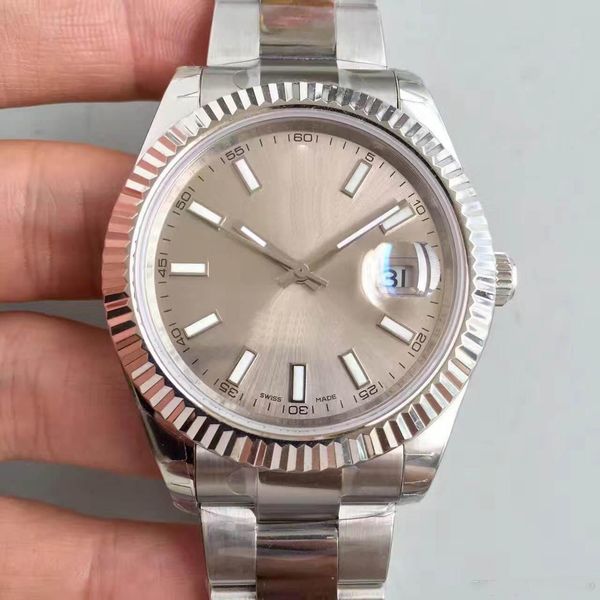 2020 automatic watch watches automatic movement 41mm bezel sapphire mirror original folding buckle, Slivery;brown
2020 automatic watch watches automatic movement 41mm bezel sapphire mirror original folding buckle, Slivery;brown