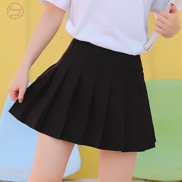 womens skirt ladies casual spring summer autumn s 2xl2019 wild solid polyester pleated pencil skirt mini skirt jupe femme z4, Black
womens skirt ladies casual spring summer autumn s 2xl2019 wild solid polyester pleated pencil skirt mini skirt jupe femme z4, Black