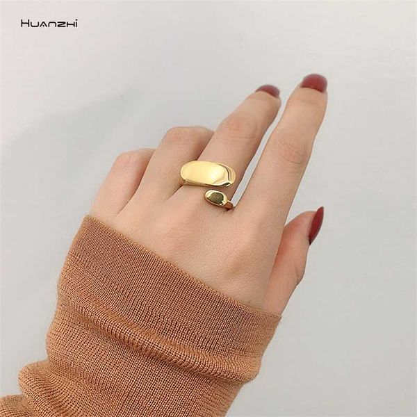 huanzhi 2020 new personalized funky geometric irregular oval opening golden ring for women girls party jewelry gifts, Golden;silver
huanzhi 2020 new personalized funky geometric irregular oval opening golden ring for women girls party jewelry gifts, Golden;silver