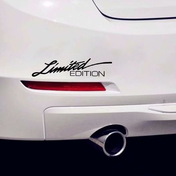 16cm*3.8cm limited edition creative vinyl car window sticker car-styling decal black/silver
16cm*3.8cm limited edition creative vinyl car window sticker car-styling decal black/silver