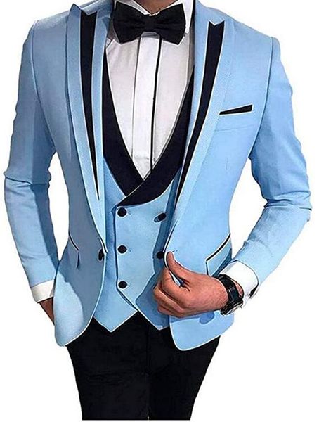 men suits tuxedos wedding evening party prom peak lapel mentuxedos bridegroom custom made slim fit casual men suits, Black;gray
men suits tuxedos wedding evening party prom peak lapel mentuxedos bridegroom custom made slim fit casual men suits, Black;gray