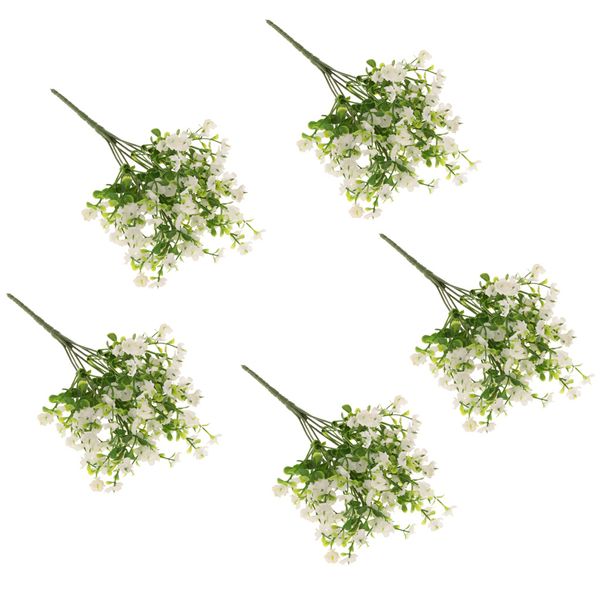 5pcs artificial silk plastic gypsophila baby's breath flower plant home wedding floral decor
5pcs artificial silk plastic gypsophila baby's breath flower plant home wedding floral decor