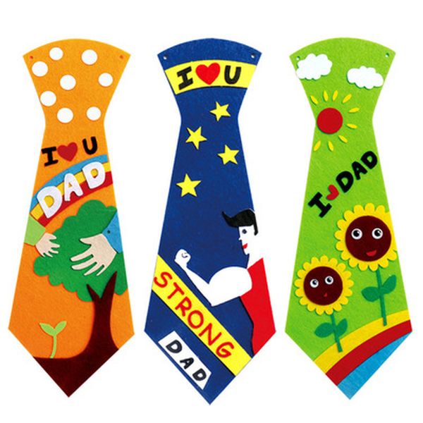 creative crafts diy ties kindergarten children kids handmade educational toys fathers day gift material package
creative crafts diy ties kindergarten children kids handmade educational toys fathers day gift material package