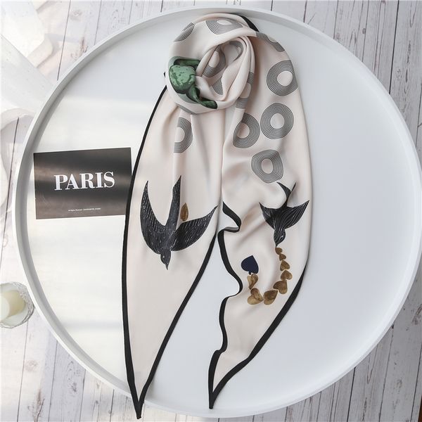 new temperament small fresh thin diamond shirt-style long scarf scarf korean-style decorative literary small silk womens, Black;purple
new temperament small fresh thin diamond shirt-style long scarf scarf korean-style decorative literary small silk womens, Black;purple