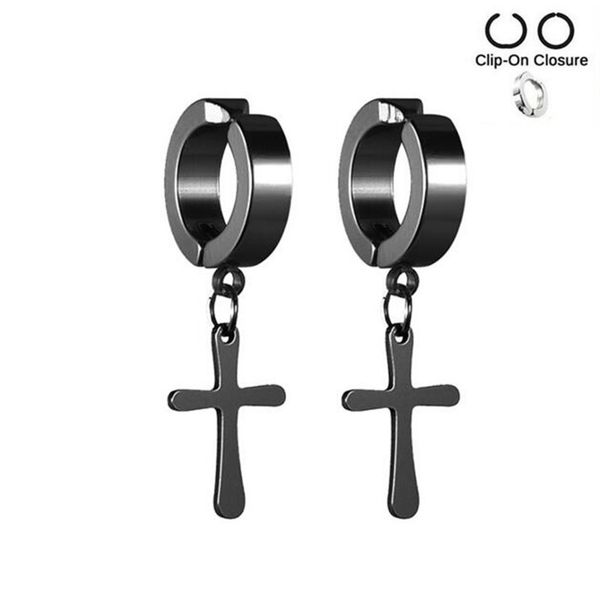 1pcs ear clip earrings no pierced earring for men cross circle earring fashion jewelry punk rock style fake earcuff brincos, Silver
1pcs ear clip earrings no pierced earring for men cross circle earring fashion jewelry punk rock style fake earcuff brincos, Silver