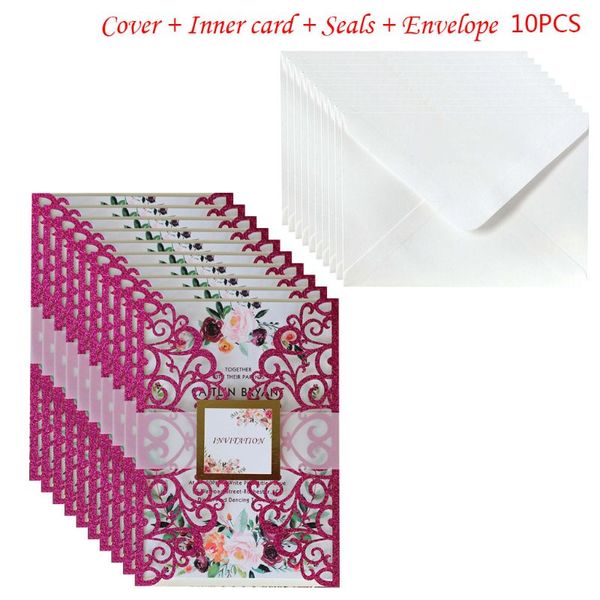 10pcs/set elegant wedding invitation card with girdle lace envelope party supply x4yd
10pcs/set elegant wedding invitation card with girdle lace envelope party supply x4yd