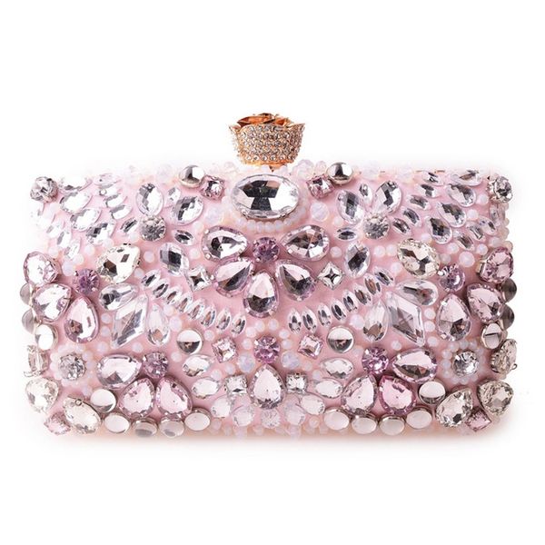 luxury white big rhinestone gemstone evening clutch purse fashion pink ladies party prom chain handbags and purses female clutch
luxury white big rhinestone gemstone evening clutch purse fashion pink ladies party prom chain handbags and purses female clutch