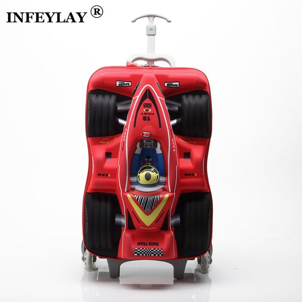 16" cars 3d extrusion eva trolley case boy kids cool climb stairs luggage suitcase travel cartoon boarding box child gift
16" cars 3d extrusion eva trolley case boy kids cool climb stairs luggage suitcase travel cartoon boarding box child gift