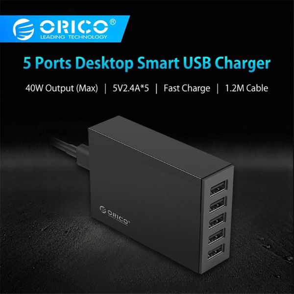 orico csl-5u 5v2.4a eu us plug deskcharger adapter 8a40w 5 usb port travel charger for iphone 6s 7 xiaomi samsung htc- black
orico csl-5u 5v2.4a eu us plug deskcharger adapter 8a40w 5 usb port travel charger for iphone 6s 7 xiaomi samsung htc- black