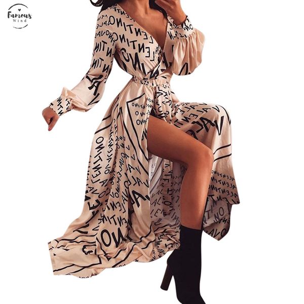 women dress v neck letter loose v neck beige printed long sleeve long maxi noble current elegant summer short dress, Black;gray
women dress v neck letter loose v neck beige printed long sleeve long maxi noble current elegant summer short dress, Black;gray