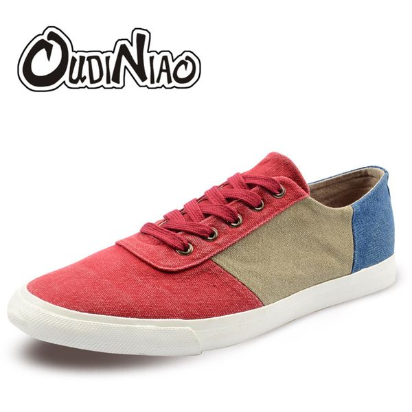 oudiniao men shoes washed canvas denim lace up mens casual shoes sneakers casual blue plimsolls breathable male footwear spring, Black
oudiniao men shoes washed canvas denim lace up mens casual shoes sneakers casual blue plimsolls breathable male footwear spring, Black