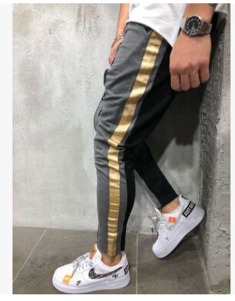 autumn new men high street sweatpants trousers male side stripe hip hop jogger pants streetwear m-3xl pfou, Black
autumn new men high street sweatpants trousers male side stripe hip hop jogger pants streetwear m-3xl pfou, Black