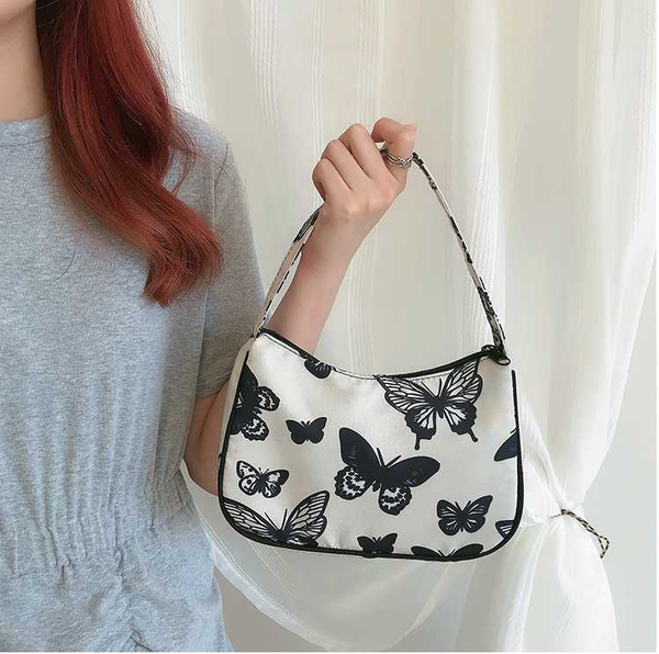 women underarm bag nylon small handbag baguette women butterfly fashion casual shoulder messenger bag rg2596
women underarm bag nylon small handbag baguette women butterfly fashion casual shoulder messenger bag rg2596