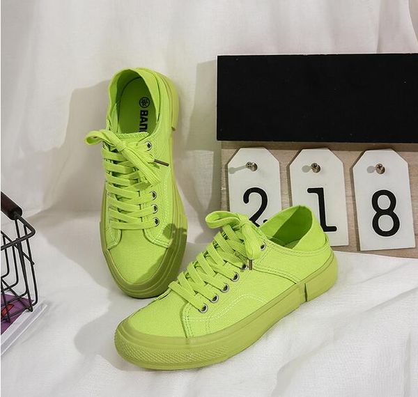 classic green sneakers women casual canvas shoes female summer lace-up flat trainers vulcanize shoes, Black
classic green sneakers women casual canvas shoes female summer lace-up flat trainers vulcanize shoes, Black