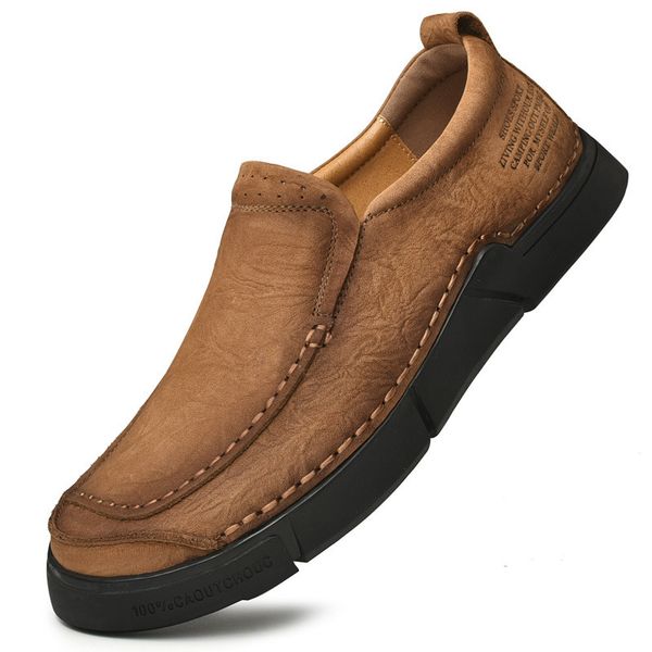2019 new leather shoes outdoor men's casual shoes leather men's loafers lace flat, Black
2019 new leather shoes outdoor men's casual shoes leather men's loafers lace flat, Black